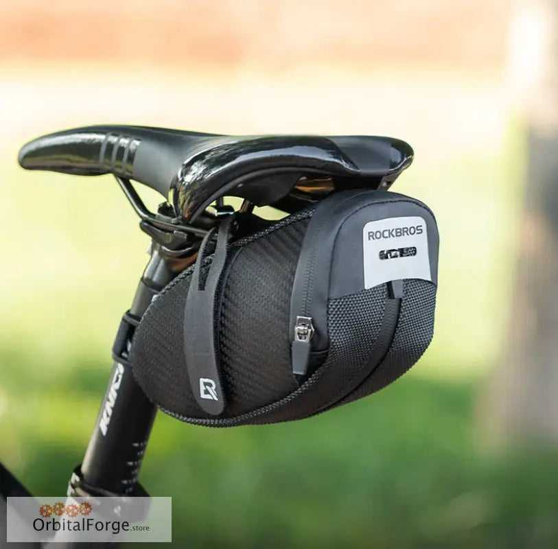 Enhance Your Cycling Gear with Our Versatile Black Saddle Bag