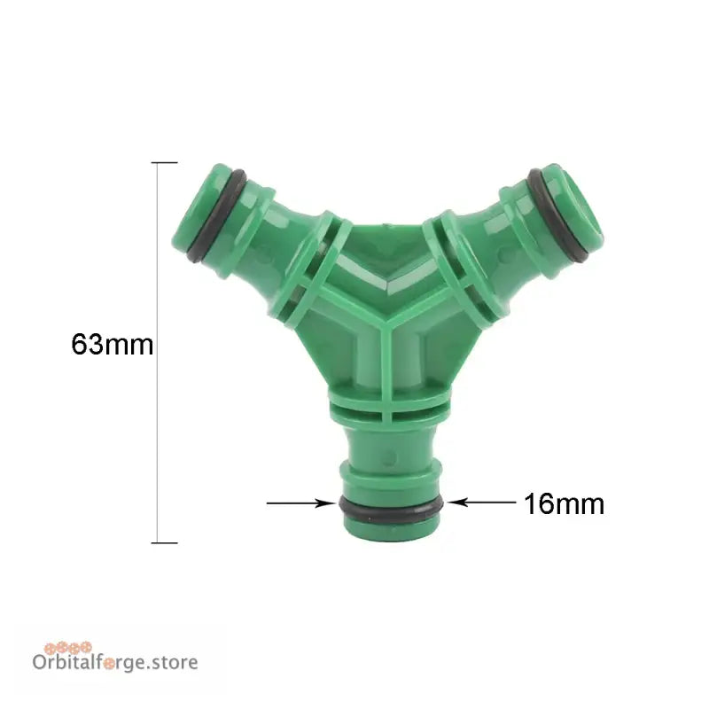 1/2’’ 3/4’’ 1’’ Garden Hose Quick Connector - Stopwater Plastic Coupler for Tap & Watering Gun - B