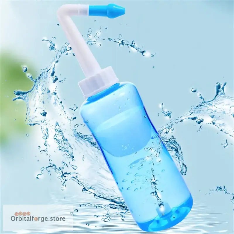 300ml/500ml Nasal Irrigator - Automatic Sinus Rinse Cleaner for Allergy Prevention.