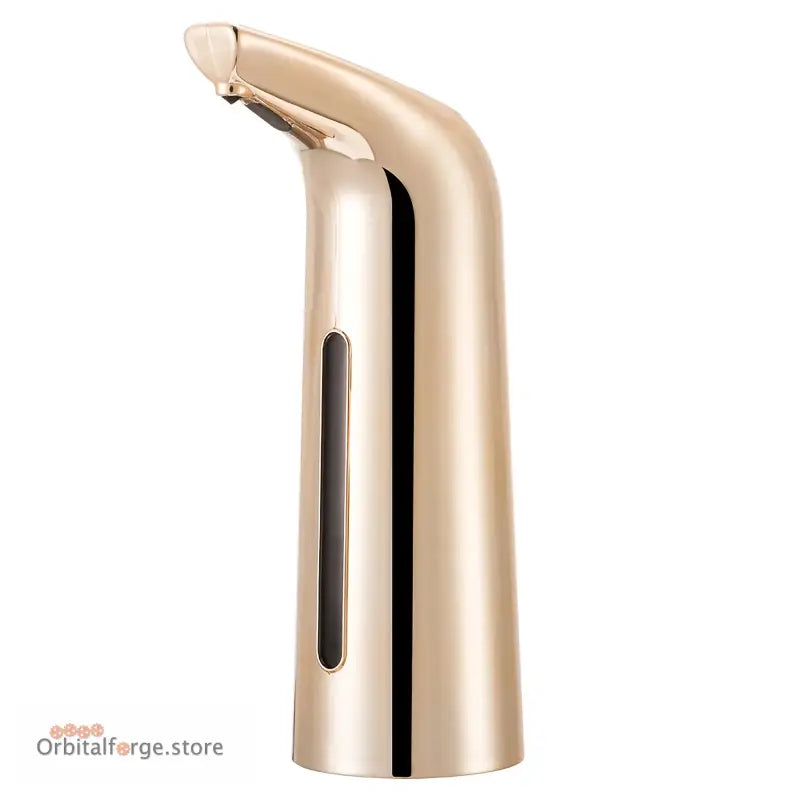 400ML Automatic Soap Dispenser - Touchless Hands-Free Liquid Container for Kitchen & Bathroom - Golden