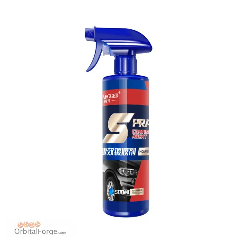 500ML/120ML 3-in-1 High Protection Car Coating Spray - Ceramic Car Wax Polish Wash & Hydrophobic Top Coat - 500ML