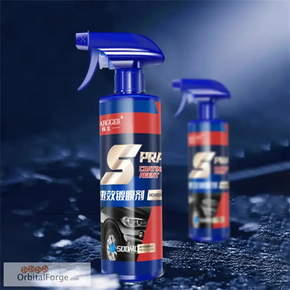 500ML/120ML 3-in-1 High Protection Car Coating Spray - Ceramic Car Wax Polish Wash & Hydrophobic Top Coat