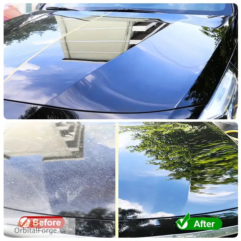 Ceramic Coating Car Nano Agent - Crystal Liquid for Hydrophobic Anti-Scratch Protection Car Wax & Polish