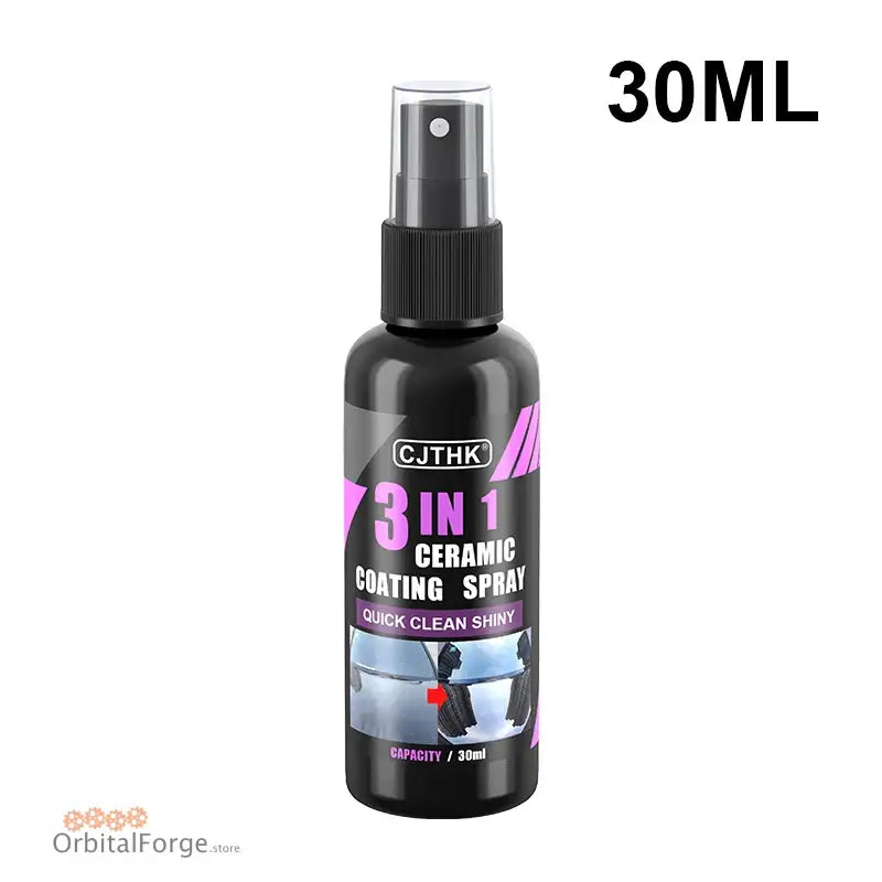 Ceramic Coating Car Nano Agent - Crystal Liquid for Hydrophobic Anti-Scratch Protection Car Wax & Polish - 30ml