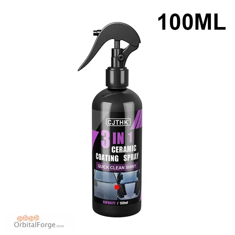 Ceramic Coating Car Nano Agent - Crystal Liquid for Hydrophobic Anti-Scratch Protection Car Wax & Polish - 100ml