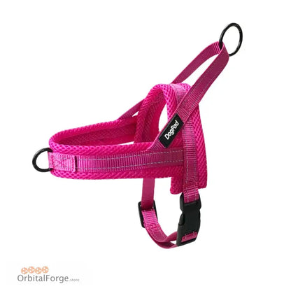 DogDog No Pull Soft Padded Dog Harness Vest - Reflective Durable for Training Small to Large Dogs All Seasons - Rose