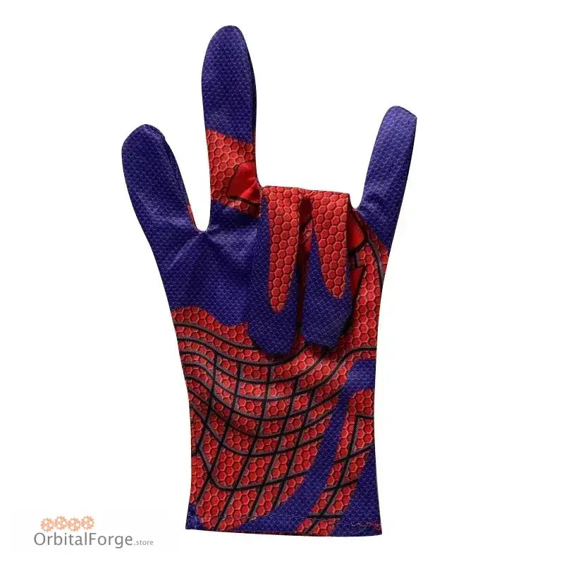 Spider-Man Soft Bullet Launcher Wrist Glove - Fun Toy Gun Set for Boys with Safe Darts Perfect for Superhero Play (Ages